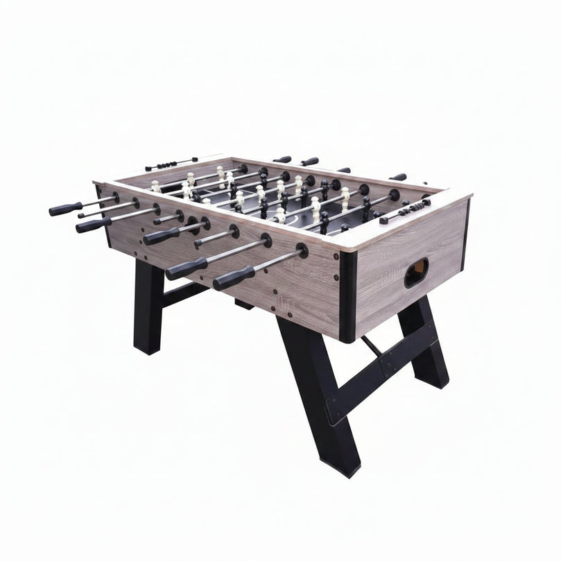 Foosball Table Adult Size - 55",Wood Football Table,Durable & Stylish Designs,Arcade Soccer Table Game for Kids Adults, Game Room, Home, Office, Party