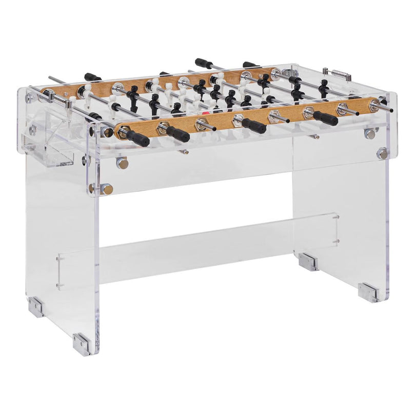 Acrylic 55'' Professional Foosball Table Soccer Table for Home & Game Rooms