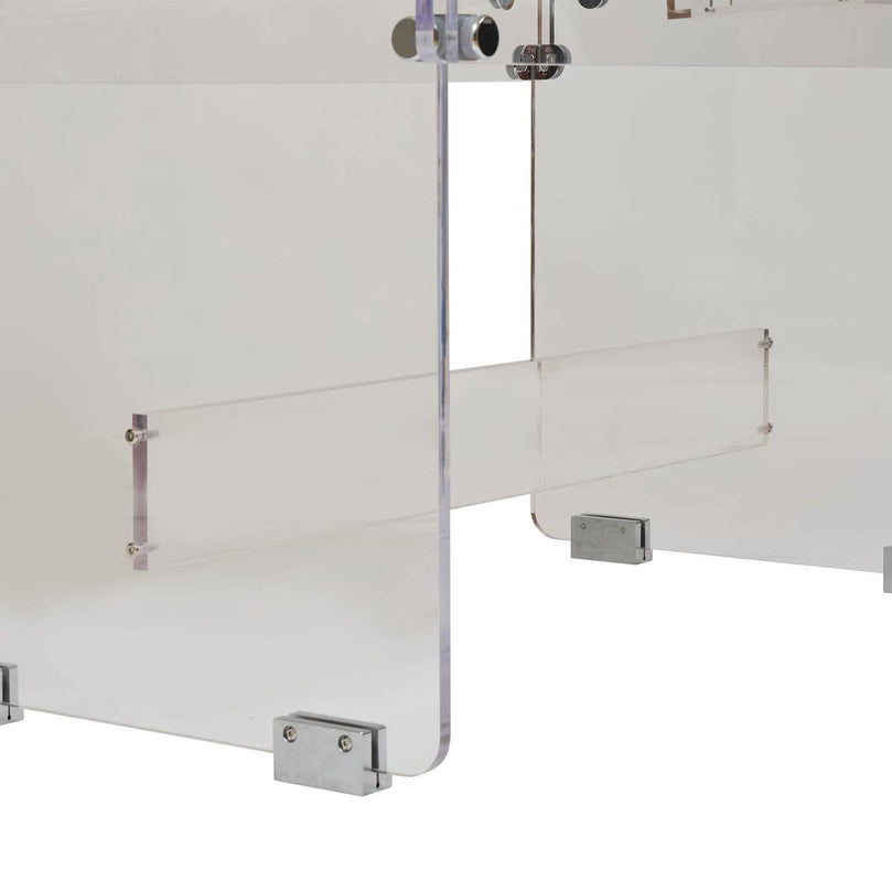 Acrylic 55'' Professional Foosball Table Soccer Table for Home & Game Rooms
