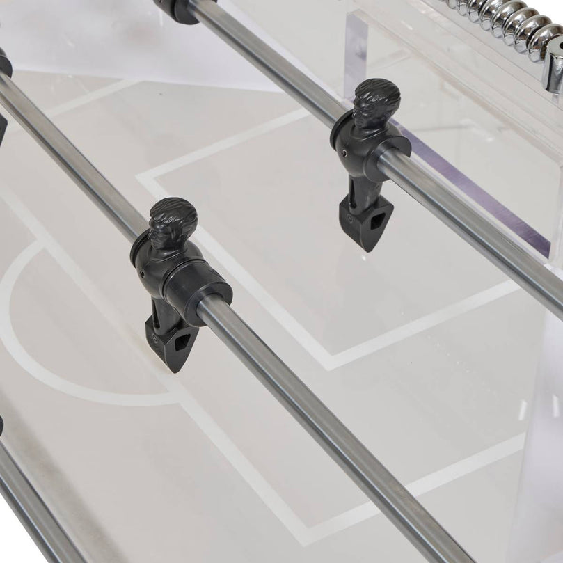 Acrylic 55'' Professional Foosball Table Soccer Table for Home & Game Rooms