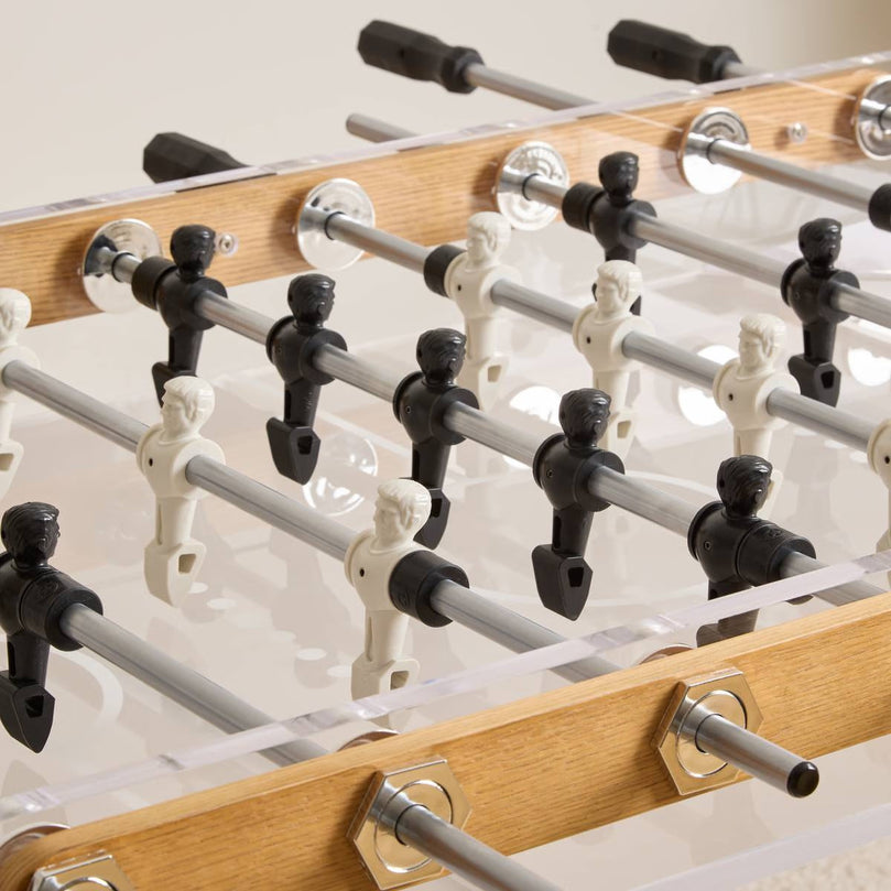 Acrylic 55'' Professional Foosball Table Soccer Table for Home & Game Rooms