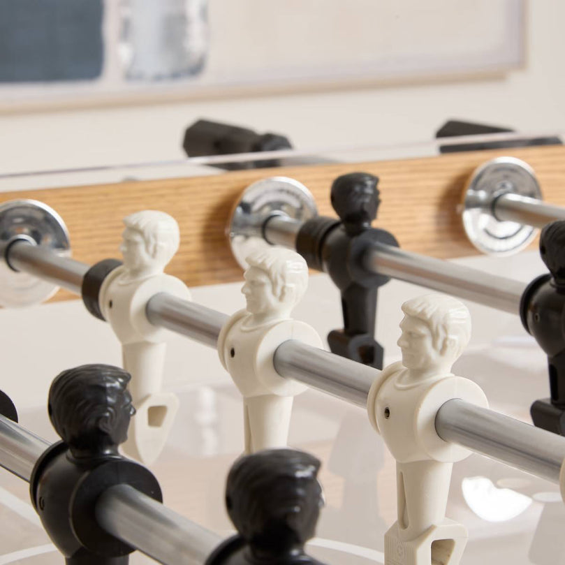 Acrylic 55'' Professional Foosball Table Soccer Table for Home & Game Rooms