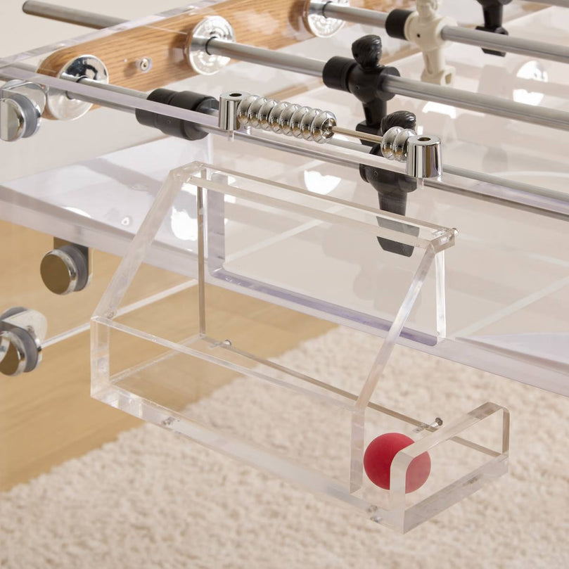 Acrylic 55'' Professional Foosball Table Soccer Table for Home & Game Rooms