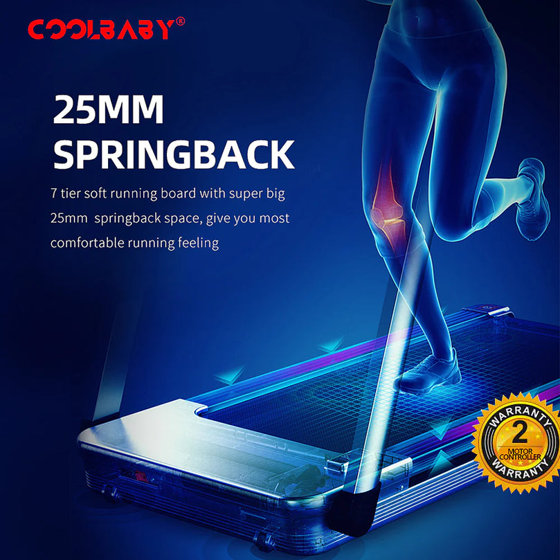 Fitness PBJ22 (4HP Peak) Motorised Treadmill for Home Use 10.1"Color Screen, With Wifi | Speed Range1-15 Km