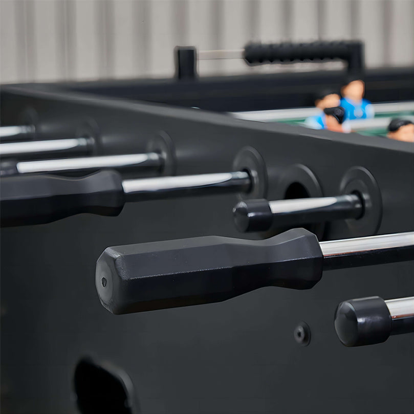 55in Competition Sized Foosball Table, Arcade Soccer Table for Home, Game Room - Includes 2 Balls, 2 Cup Holders