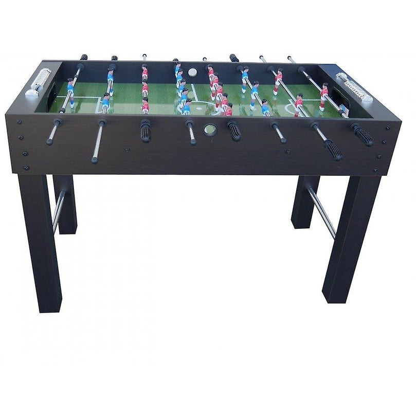 Foosball Table - Indoor Foosball Table With Superior Hollow Steel Rods For Entertainment And Soccer Ball Games