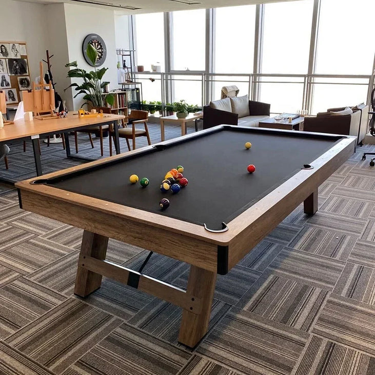 3 in 1 8ft Pool Billiard Table + Household Table Tennis Table +  meeting or dining table Multi Function Game Table-GCC Home Center