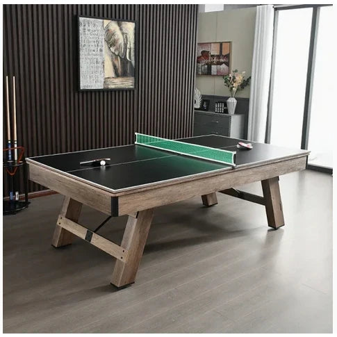 3 in 1 8ft Pool Billiard Table + Household Table Tennis Table +  meeting or dining table Multi Function Game Table-GCC Home Center