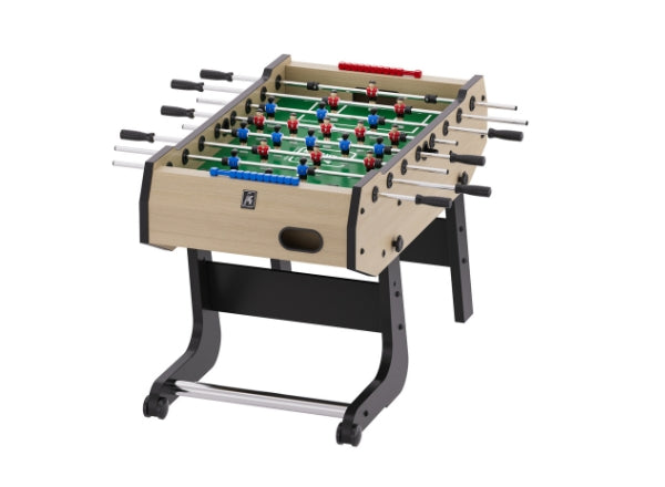 Foldable Foosball Table, Space-Saving Home Use