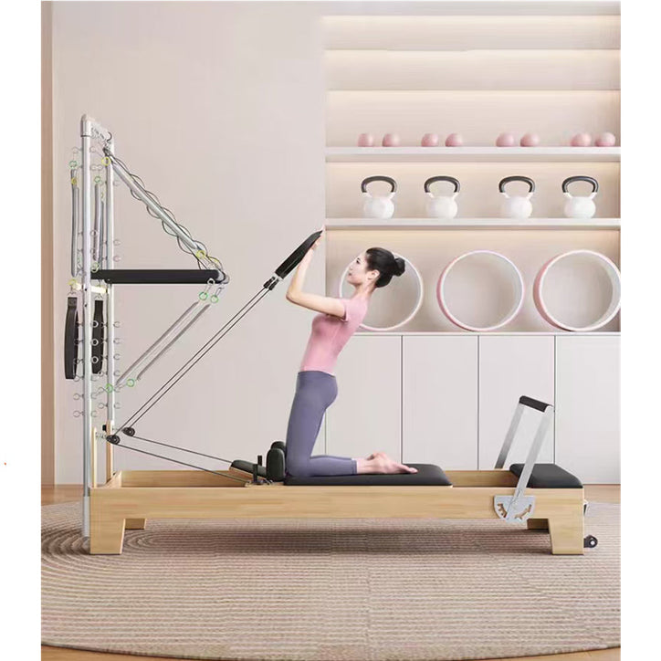 Xsports SSZ-GJC02 Pilates Reformer Semi-elevated 2-in-1 Yoga Bed