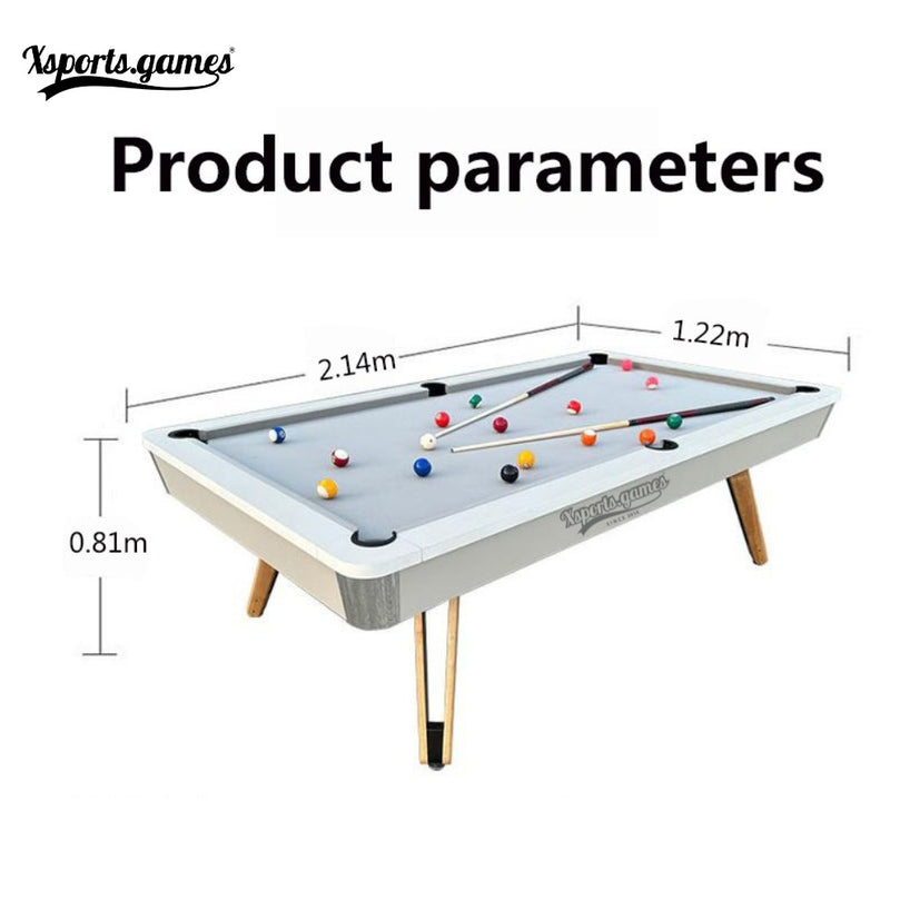 3 in 1 7& 8ft Pool Billiard Table + Household Table Tennis Table + meeting or dining table Multifunction Game Table