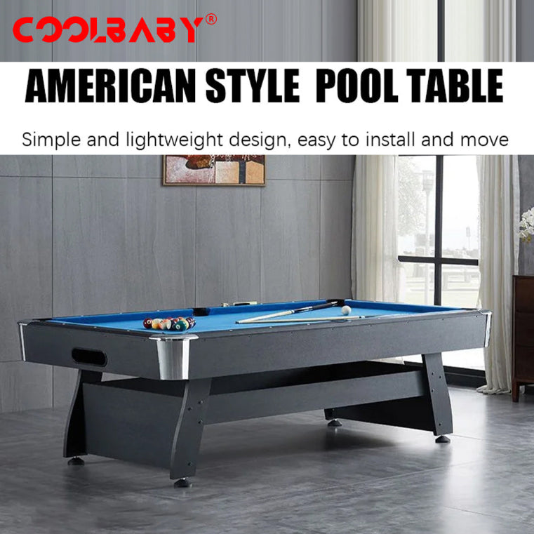 7ft Auto Ball Return Billiard Pool Table for Club Family Indoor Gym Games Billiards Table - All Accessories Included