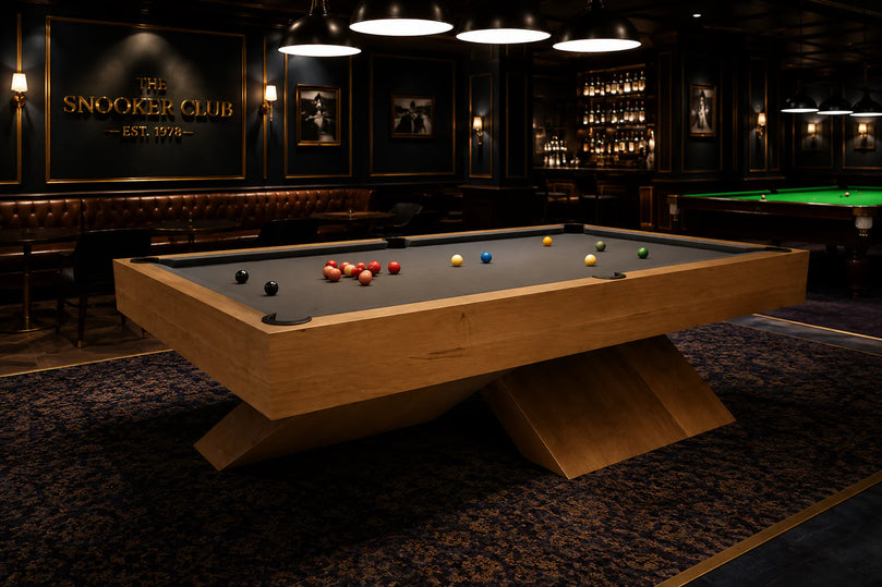 X Avant 8ft Modern Wooden Billiard Table with Slate Bed – Premium Pool Table for Home & Game Room
