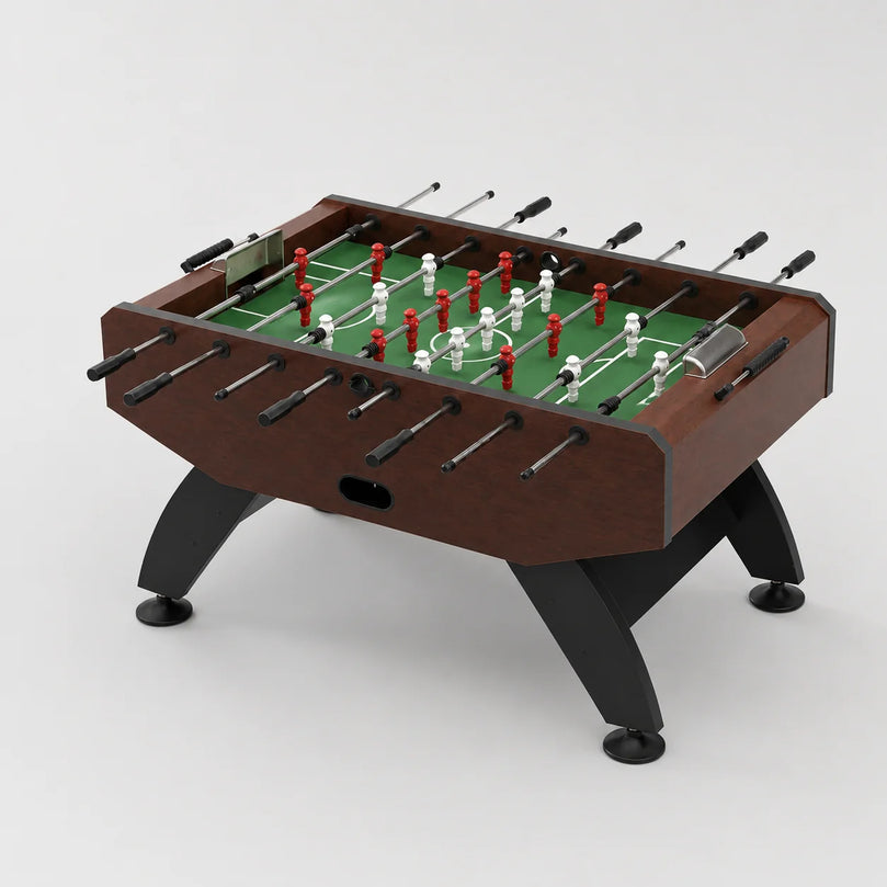 ST111 Foosball Table Compact MDF Home Soccer Table with Adjustable Legs