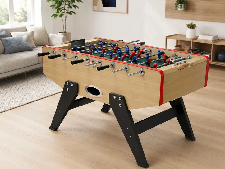 Italian Design HFT153D23S1 Foosball Game Table | Premium MDF Football Table for Home & Club