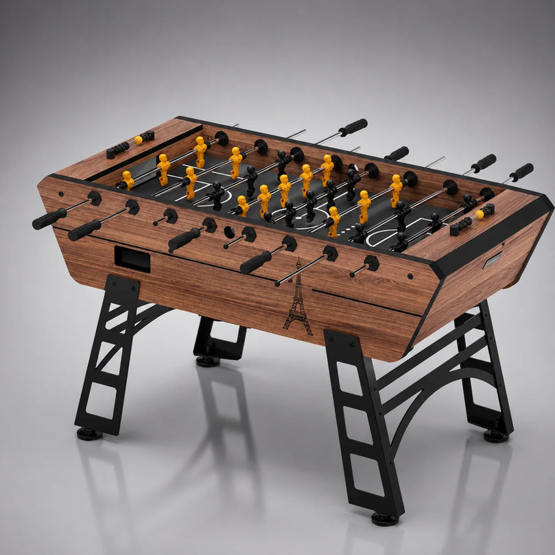 Foosball Table RS1A017 Heavy-Duty MDF Soccer Table with Modern Metal Legs