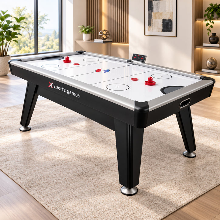 7 FT Air Hockey Table – Heavy-Duty Indoor Game Table for Home & Entertainment