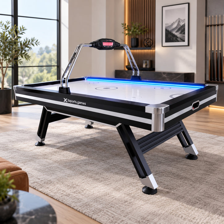 Xsports 7.5FT Air Hockey Table – Electronic Scoreboard