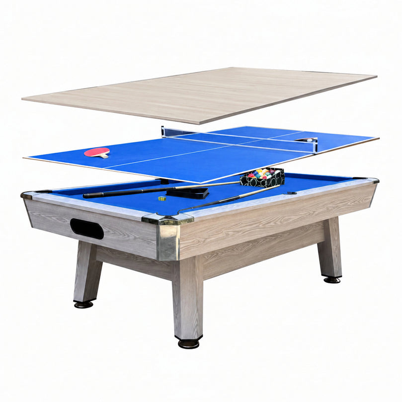 Billiard Table 8FT Indoor 3 in 1 Multi Functional Billard Pool Table Solid Wood Marble Slate Snooker High Quality Billiard Tables