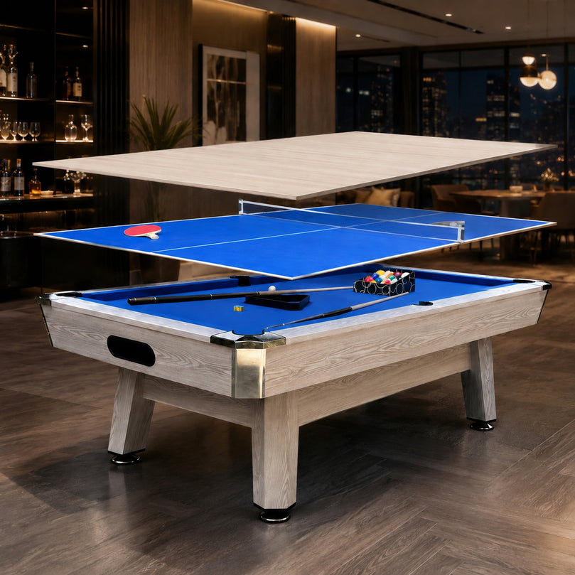 Billiard Table 8FT Indoor 3 in 1 Multi Functional Billard Pool Table Solid Wood Marble Slate Snooker High Quality Billiard Tables