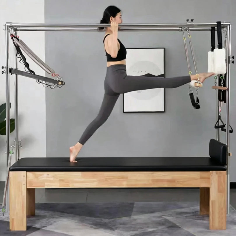 Xsports SSZ-GJC01 Pilates Reformer Solid Wood Loft Bed