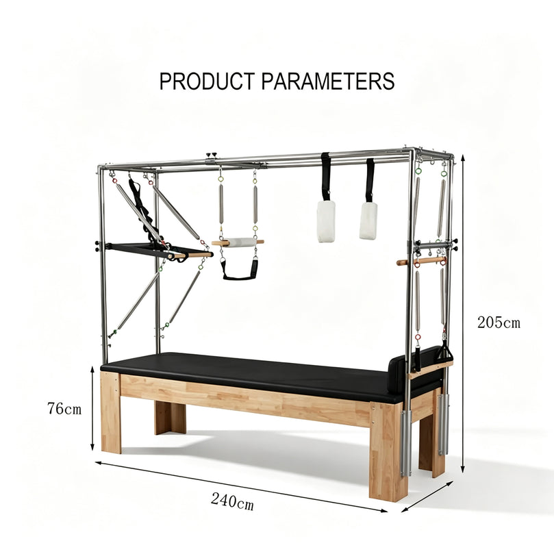 Xsports SSZ-GJC01 Pilates Reformer Solid Wood Loft Bed