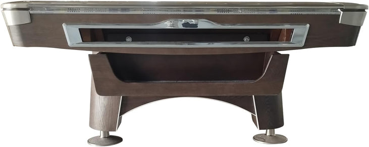 COOLBABY Luxury 9FT Pool Table Professional Solid Wood Billiard Table with Complete Billiard Accessory Sets, Perfect for Family Game