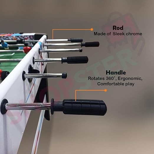 Foosball Table - Soccer Indoor Games for Boys, Girls, Adults - Football Table with Stand-Xsports