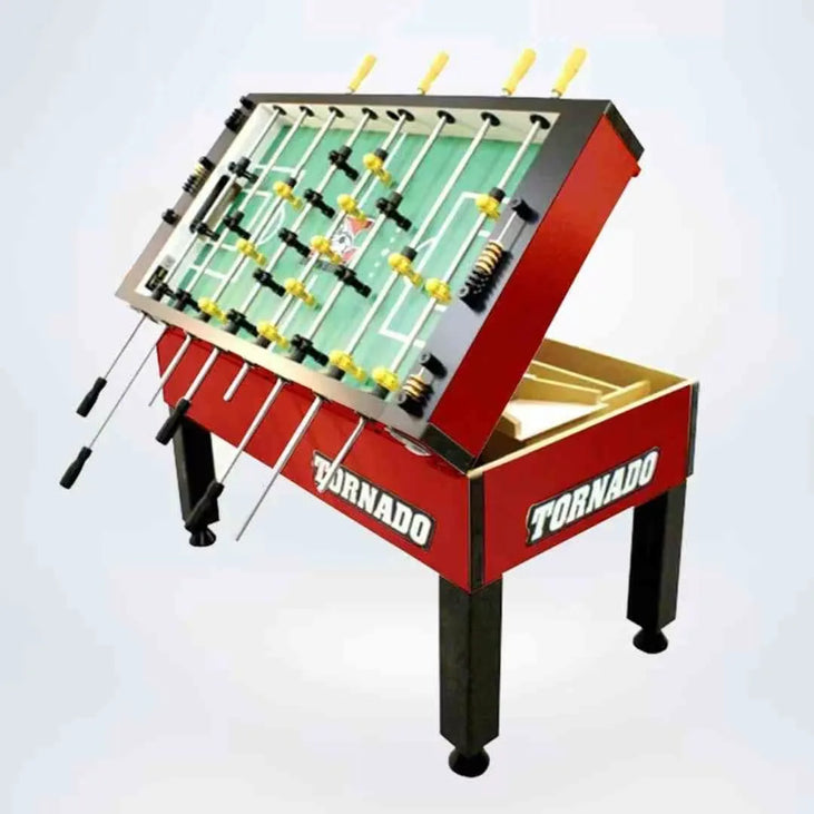 Tornado T-3000 Commercial Football Table - Premium Foosball Table-Xsports