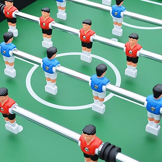 Indoor Foosball Table with Superior Hollow Steel Rods for Entertainment and Soccer Ball Games-Xsports