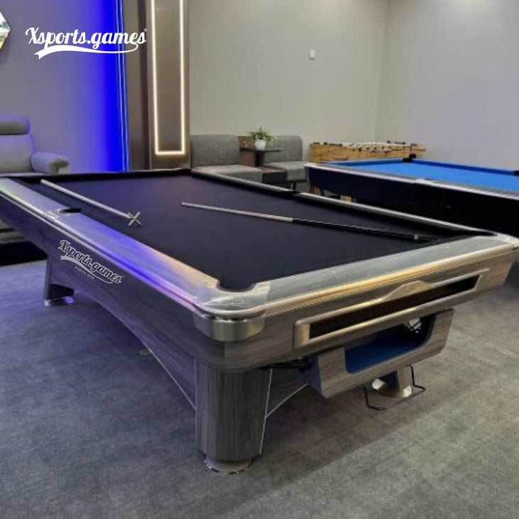 XSports 9FT Billiard Table – Natural Slate Pool Table
