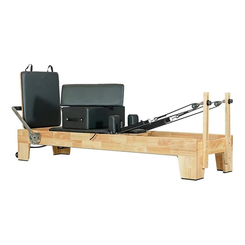 Xsports GS-PLT01 Pilates Reformer Solid Wood Core Bed Multifunctional Yoga Bed