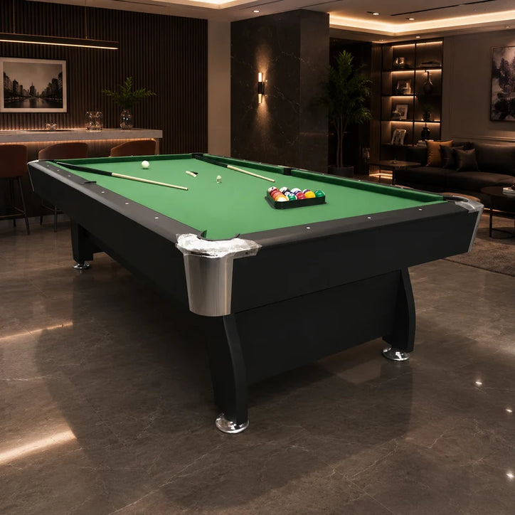 Billiard Table 9ft Wooden Design - Green