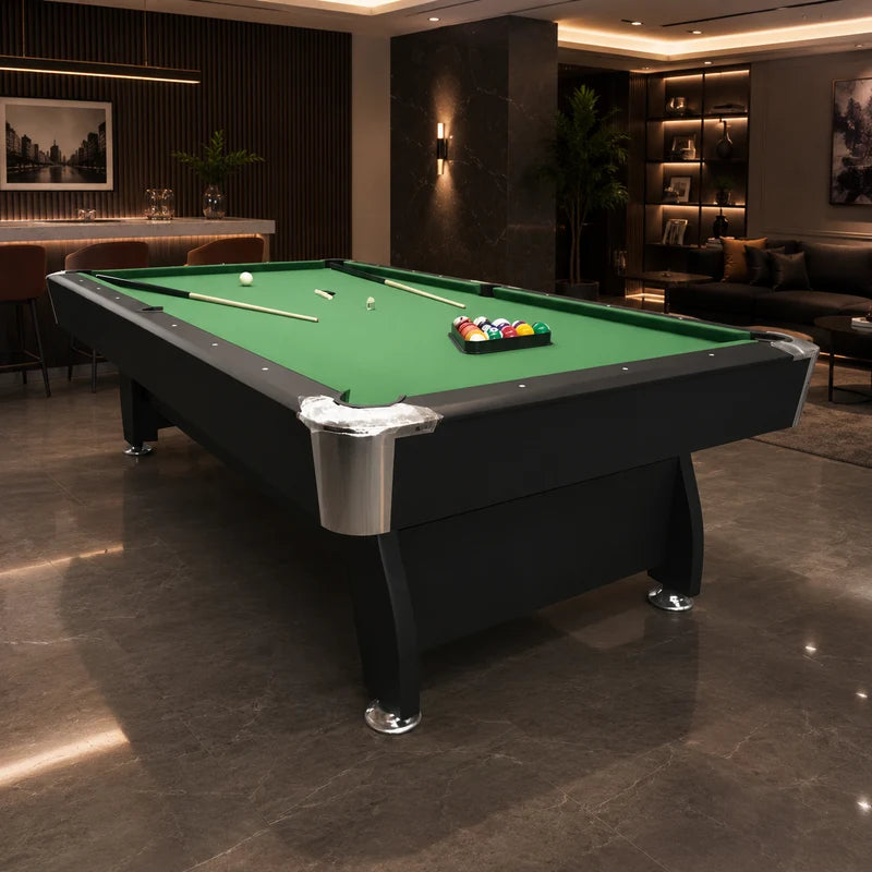 Billiard Table 9ft Wooden Design - Green