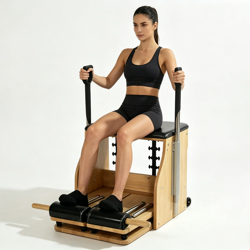 Pilates Chair Pilates Reformer Machine for Home Stability Pilates Pro Chair Equipment Yoga Pilates Fitness Trainer Wunda Chair