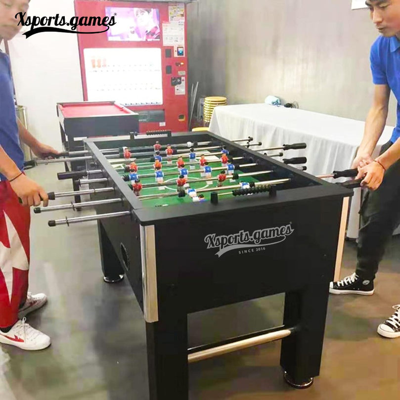 X-Sports Foosball Table Game – Standard Size Indoor/Outdoor Soccer Table for Adults & Families, All-Weather Multi-Person Sports Game Table