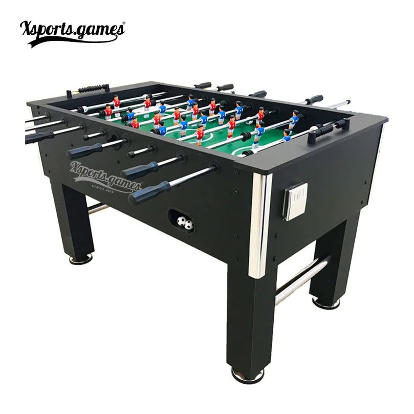 X-Sports Foosball Table Game – Standard Size Indoor/Outdoor Soccer Table for Adults & Families, All-Weather Multi-Person Sports Game Table