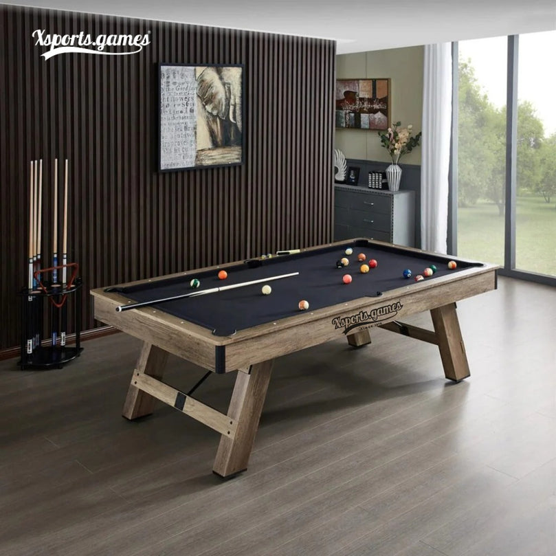 3 in 1 8ft Pool Billiard Table + Household Table Tennis Table + meeting or dining table Multi Function Game Table