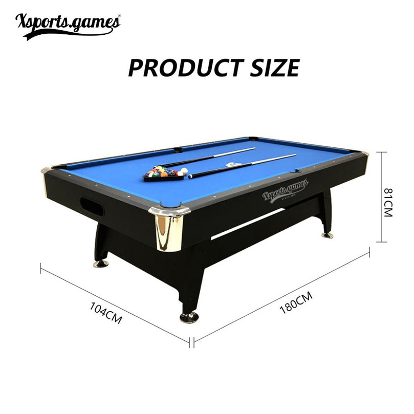 XSports 8FT Auto Ball Return Pool Billiard Table – Perfect for Family Game Rooms