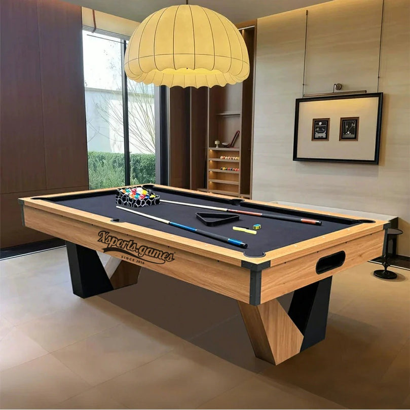 7 FT Pool Tables Billiards for Indoor Home Use,Billiards/Table Tennis/Dining Table Multi-functional 3 in 1,High Density Board Billiard Table