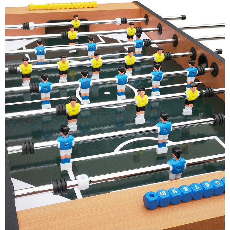 Wooden Soccer Table 5FT GF016-WOOD MDF Foosball Table with Telescopic Rods