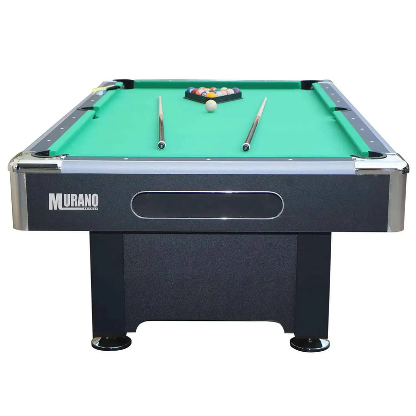 7FT & 9FT Wooden Pool & Billiard Table with Green Felt – Professional MDF Game Table with Accessories