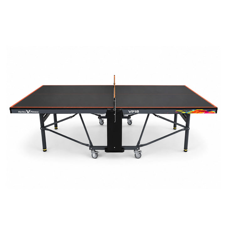 Xsports VP18 Professional Table Tennis Table – 25mm UV MDF Top, Foldable Competition Ping Pong Table