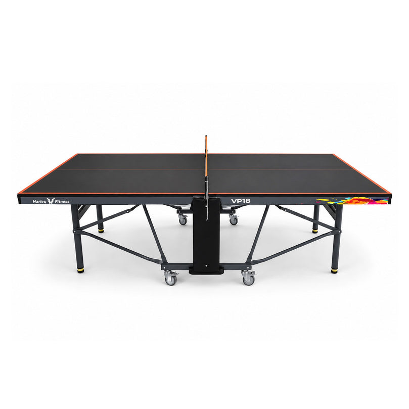 Xsports VP18 Professional Table Tennis Table – 25mm UV MDF Top, Foldable Competition Ping Pong Table