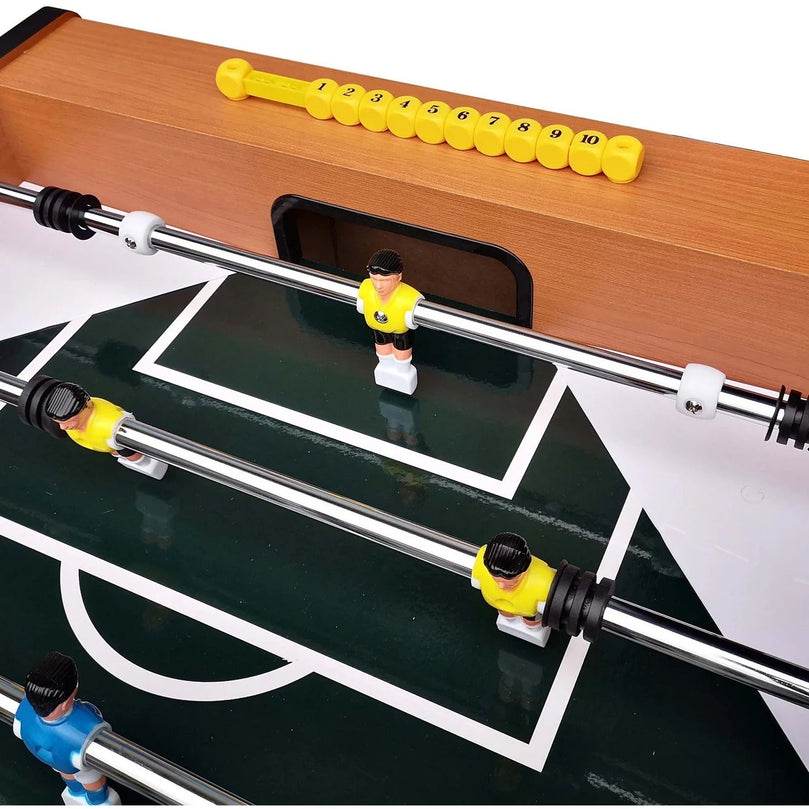 Wooden Soccer Table 5FT GF016-WOOD MDF Foosball Table with Telescopic Rods