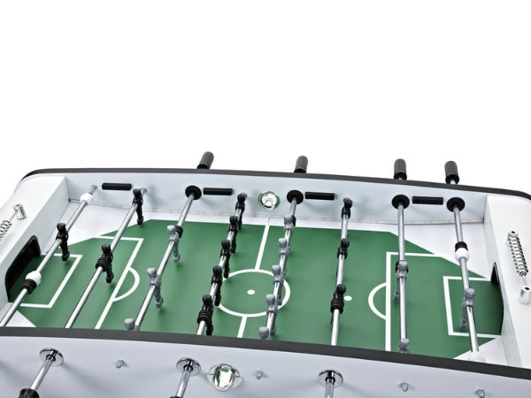 Foosball Table with Blue LED Light, Stylish & Durable Design
